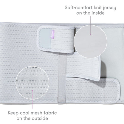 Abdominal Binder Fridababy® Small / Medium Hook and Loop Strap Closure 29 to 46 Inch Waist Circumference Adult 500001066