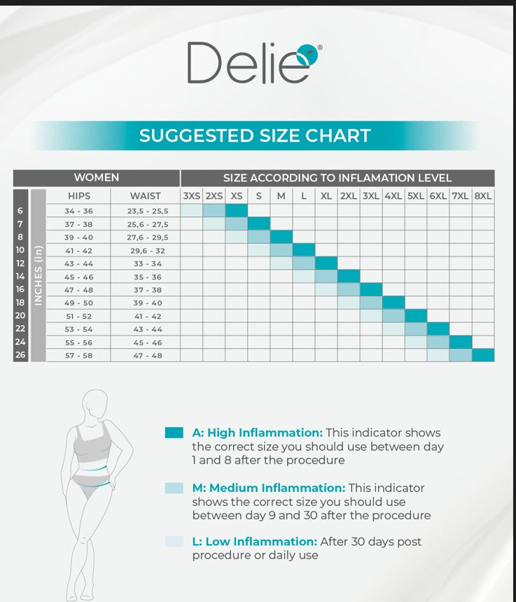 High compression garment Ref. 09046